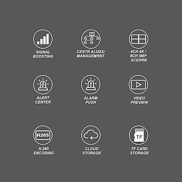notebook ekranlari: 8 kanalli wifi 10.1 inch LCD NVR (xmeye, icsee) 2 mikro sd kart — 3