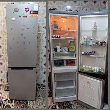 Soyuducular: 2 qapılı Samsung Soyuducu Satılır, rəng - Boz
