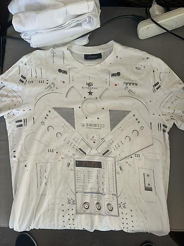 Kişi geyimləri: Futbolka, Givenchy, S, rəng - Ağ — 1