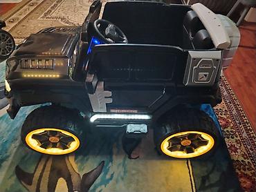matasklet usaq: Uşaq üçün elektrikli avtomobil – off-road SUV üslubu - Güclü LED — 6