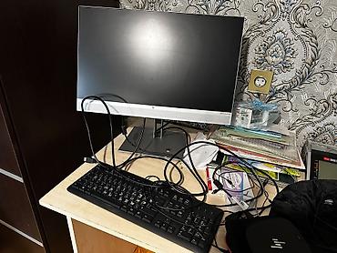 monitor sekilleri: HP iş masası həlli – kompakt mini PC + monitor + klaviatura - Kompakt — 3