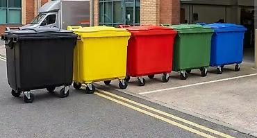 dem: Plastik “Goodbin” tullantı qutuları - Təyinat: məişət, ofis, obyekt — 2