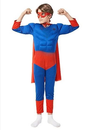 crveni tech fleece: Kostim superman za decu. kostim superman za decu artikla je nov — 1