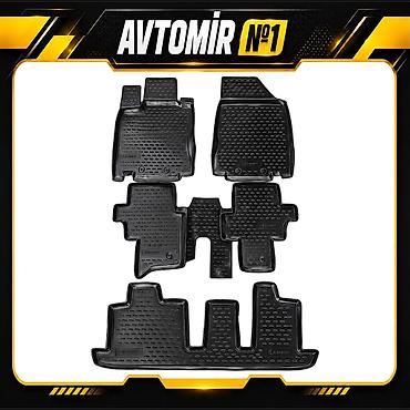 Транспорт: Nissan Pathfinder 2012-2021 7 Yerlik üçün salon rezin ayaqaltı Nissan — 1