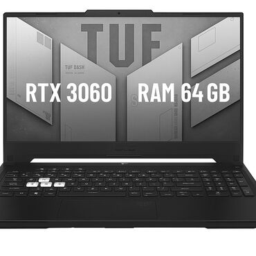 ASUS: ASUS RTX3060 Ram 64 GB TUF Dash F15 FX517ZM PC İLƏ BARTER EDƏRƏM