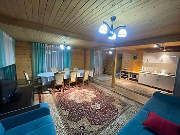 Иссык-Куль 2026: Коттедж, Коттедж сруб ЦО Лазурный берег, Чок-Тал, Парковка, стоянка, Охраняемая территория, Барбекю — 11