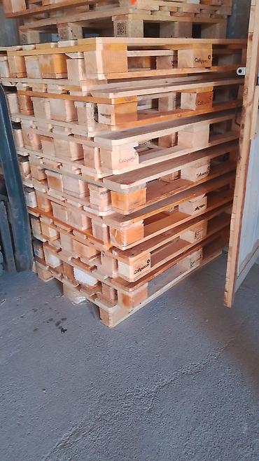 Palletlər, paddonlar: Taxta paletlər – anbar, logistika və istehsalat üçün - Material — 6