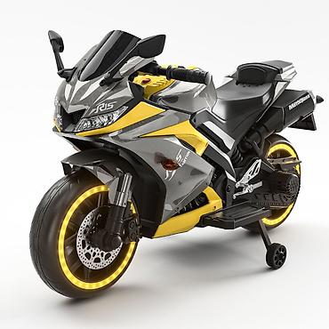oversize dzemperi: Motor R15 Sivi – Dečiji motor na akumulator 12V (SM-24101A-290) Šifra — 1