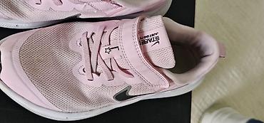 Uşaq ayaqqabıları: Rəng - Çəhrayı Krossovkalar, Nike, Ölçü: 34, Qız üçün — 2