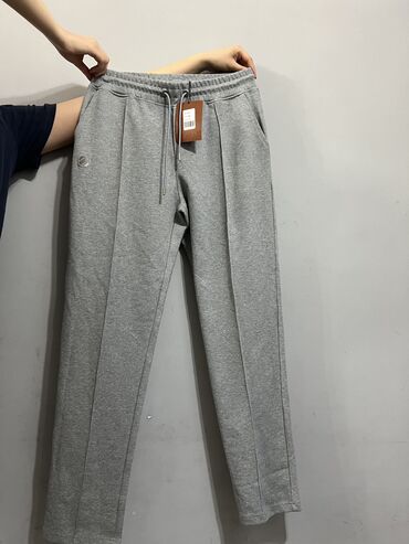 джинсовая одежда для девочек: Брюки 2XL (EU 44), цвет - Серый