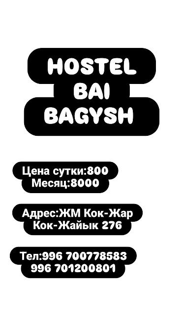 HOSTEL BAI BAGYSH Уютный хостел с современными спальными