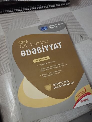 математика сборник тестов 2023 pdf 2 часть: Ədəbiyyat dim test. yenidir. 5 azn. metroya pulsuz çatdırılma var
