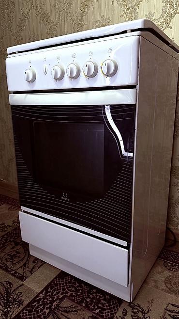 апарат для варки кукурузы: Газовая печь, Indesit, Б/у, Напольная, цвет - Белый, Полная оплата — 3