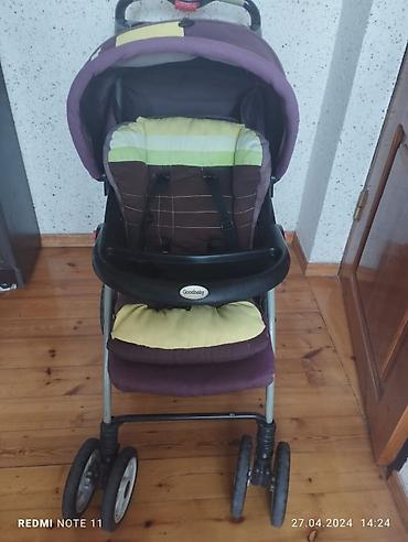 goodbaby: Goodbaby uşaq arabası - Rəng: bənövşəyi–sarı kombinasiyası, zolaqlı — 2