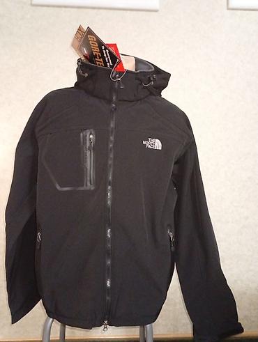 Мужская одежда: Куртка The North Face,ветрозащитная, черная, мембрана Gore‑Tex XCR — 1
