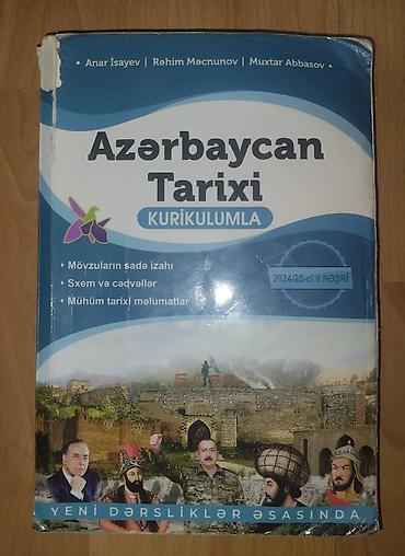 Kitablar və jurnallar: Məhsul: “Ümumi Tarix – Kurikulumla” və “Azərbaycan Tarixi – — 2