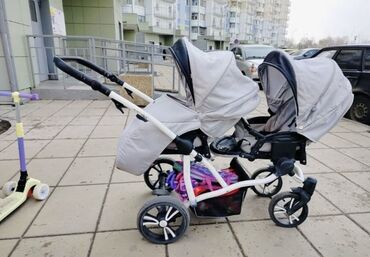 коляска stokke xplory цена: Коляска, цвет - Серебристый, Б/у