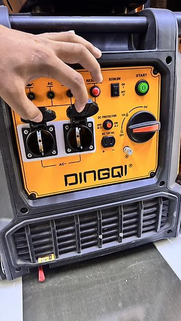 dingqi: Инверторный генератор DINGQI - Панель управления с индикацией: лампы — 2