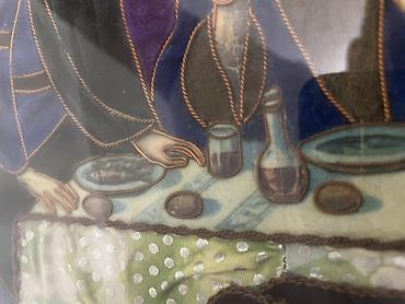 ucuz tablo: Məhsul: “Sonuncu Şam” süjetli dekorativ tablo təmiz əl işi - Texnika — 7