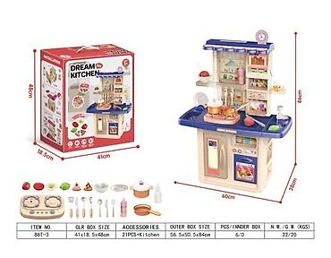 case logic: Детская кухня Western Kitchen 🍳👩‍🍳 Качественная и стильная игрушечная — 9
