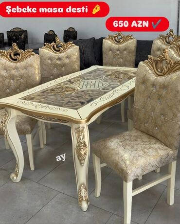 продаю айфон 6: 🛋️ Şebeke MDF masa ölçü 90×160+6 Oturacaq ✅ Parça seçimi mövcuddur 🚚