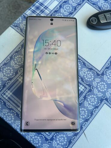cib wifi haqqinda: Samsung Note 10 Plus, rəng - Gümüşü, İki sim kartlı