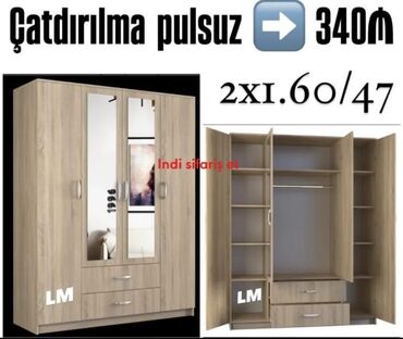 Dolablar: Yeni, Düz dolab, Qarderob, paltar dolabı