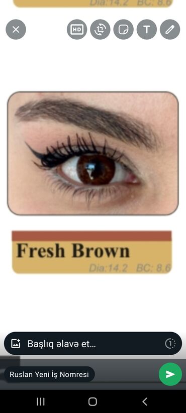 Göz üçün kosmetika: Göz zəri, Yeni, Pulsuz çatdırılma — 5