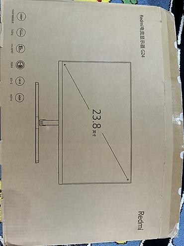 Монитор Redmi G24, 23.8" Состояние идеальное, без царапин, проверка на