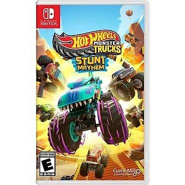 cd disk: Məhsul: Hot Wheels Monster Trucks: Stunt Mayhem — Nintendo Switch oyun — 1