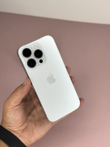 iphone x запчасти: IPhone 14 Pro, Колдонулган, 256 ГБ, Ак, Заряддоочу түзүлүш, Коргоочу айнек, Каптама, 88 %