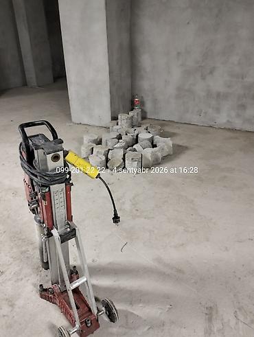 Бетонные работы: KAROT: 050-220-08-78 Beton və dəmir-beton konstruksiyalarda karot — 5
