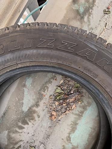 Шины и диски: Bridgestone Blizzak, зимняя шина без шипов Размер: 175/80 R16 91Q — 2