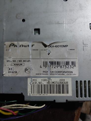 Магнитолы: Pioneer DEH-6010MP avtomobil maqnitolası Yaxşi veziyetdedi her bir — 2