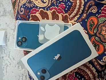 Apple iPhone: IPhone 13 128 ГБ, синий Описание: - Корпус из алюминия с плоскими — 12