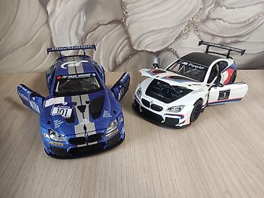 crazy drift: Коллекционные модели гоночных BMW M6 GT3 (масштаб 1:18). - Две версии — 1