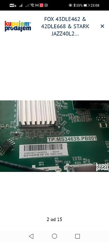 Aksesoari za TV i video: Delovi za TV uređaje – STARK JAZZ 40L2 i Skytech 43SWWT5 Raspoložive — 3