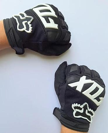 Oprema za bicikliste: MX rukavice za motocross/enduro/biciklizam - Materijal: kombinacija — 6