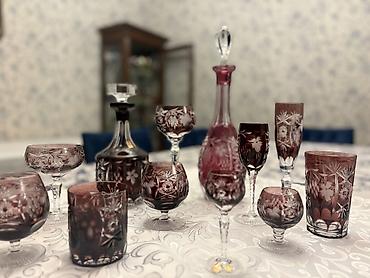 Чайные наборы и сервизы: 🥂Эксклюзив 🥂 🍇Бокалы и графины Нахтманн серия Траубэ(виноград)🍇 — 8