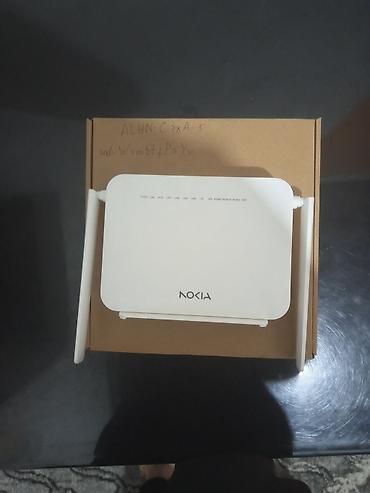 modem nokia wifi: Nokia Wi‑Fi/ADSL router - Marka/model: Nokia (ikili antenli) - Simsiz — 1
