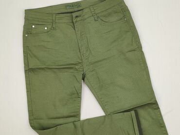 Material trousers for women, size 2XL (EU 44)