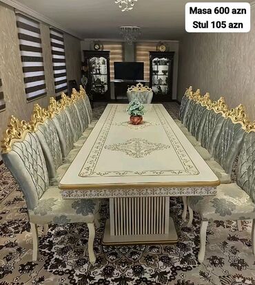 Masa və oturacaq dəstləri: Çatdırılma kredit mövcuddur — 12