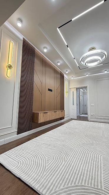 ижара комната: 3 бөлмө, 100 м², Асанбай мкр Элитка, 7 кабат, Дизайнердик ремонт — 4