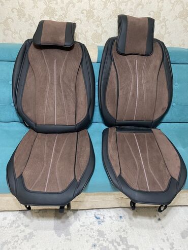 продаю сидение: Чехолдор Эко булгаары, Жаздыгы бар, түсү - Кара, Жаңы, Өзү алып кетүү