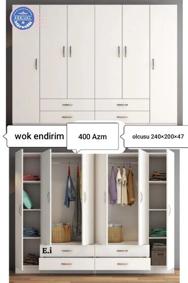 Yataq otağı dəstləri: 2 təknəfərlik çarpayı, Dolab, Komod, Termo, Azərbaycan, Yeni -da lalafo.az — 5 Yataq otağı dəstləri: 2 təknəfərlik çarpayı, Dolab, Komod, Termo, Azərbaycan, Yeni — 5