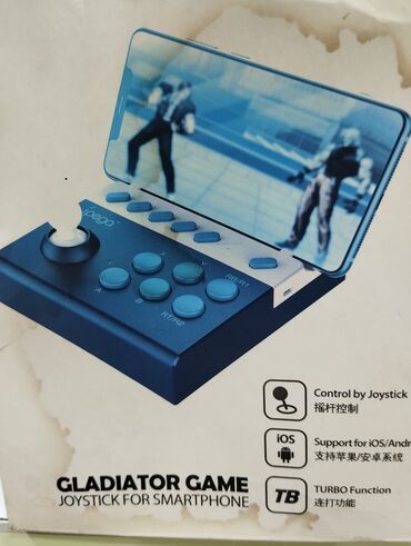 Telefon üçün gamepadlar, triggerlər: Smartfo kohnlar üçün nəzərdə tutulmuş bu portativ oyun joysticki mobil