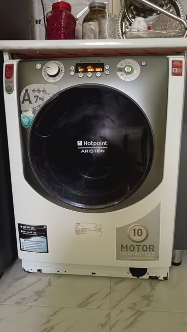 Paltaryuyan maşınlar: Paltaryuyan maşın Hotpoint Ariston, 7 kq, İşlənmiş, Kredit yoxdur, Ünvandan götürmə