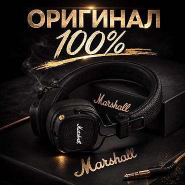 Аудиотехника: Беспроводные накладные наушники, Marshall, Новый — 1