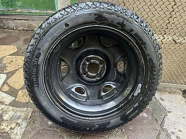 175 65 15: Continental təkər və polad disk, zapaskadi4 bolt . - Brend — 5