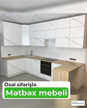 kunc dolablar: Sifarişlə mətbəx dəsti, Teksturalı laminat — 1